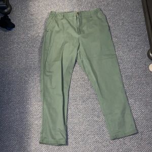Old Navy Size Large Olive Green elastic waist pant
